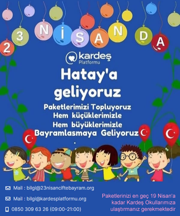 23 Nisan - Çifte Bayram - Kardeş Platformu